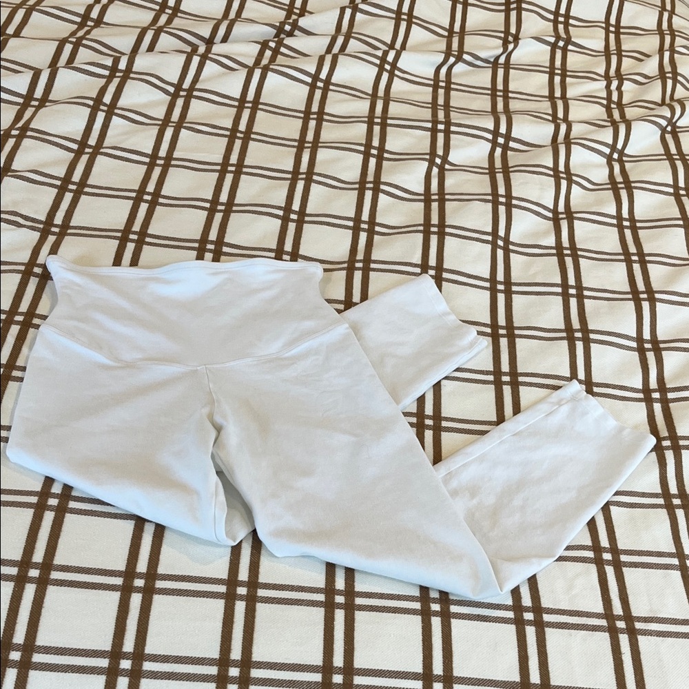 Yummie White Leggings